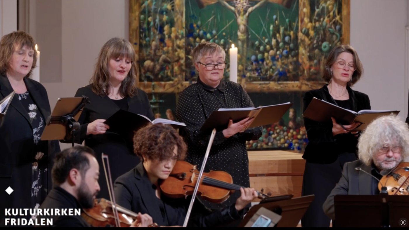 NRK-gudstjeneste med Bach